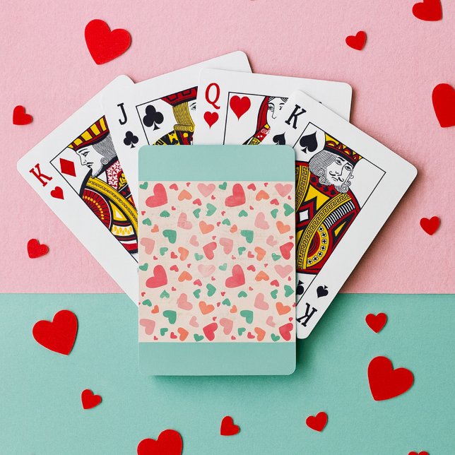 Textured Hearts Playing Cards (Creator Uploaded)