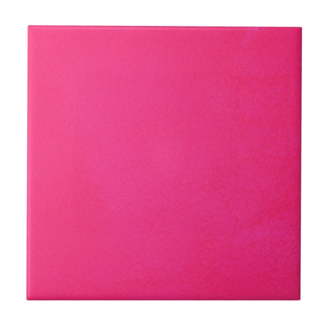 Textured Hot Pink Tile (Front)
