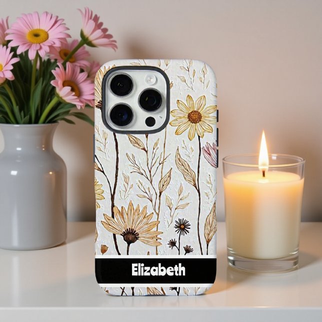 Textured Impasto Abstract Smartphone  iPhone Case (Creator Uploaded)