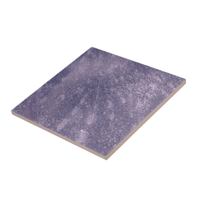 Textured Lavender Purple Tile (Side)