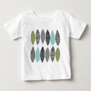 Textured Leaves 01 Baby T-Shirt