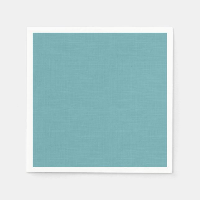 Textured light blue. napkin (Front)
