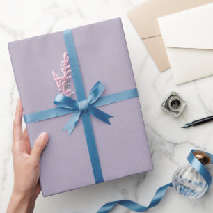Textured Light Purple Wrapping Paper