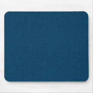 Textured Marine Dark Blue Mouse Mat