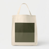 Textured Moss Green Colour Block Tote – Customise