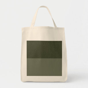 Textured Moss Green Colour Block Tote – Customise Bag
