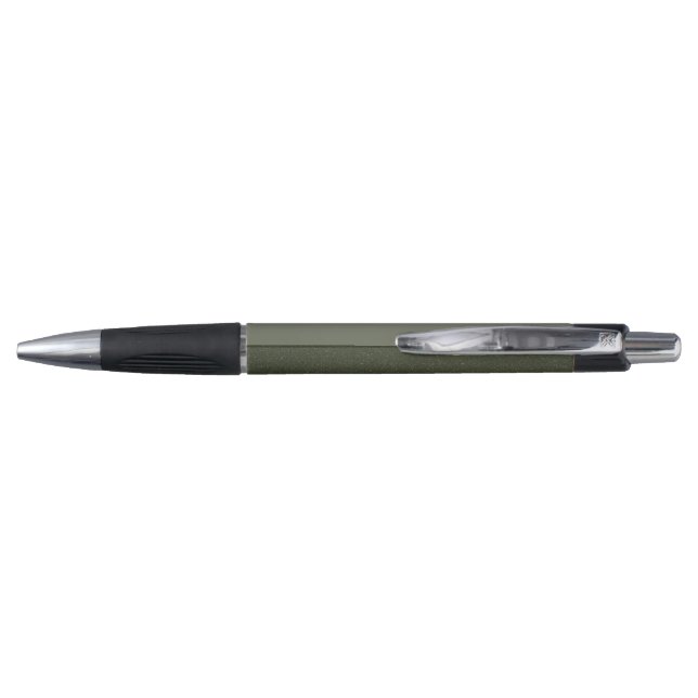 Textured Moss Green Custom Pen (Back)