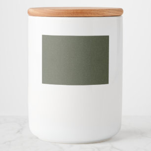 Textured Moss Green Label Set – Custom Vinyl