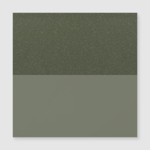 Textured Moss Green Magnet Card – Customisable