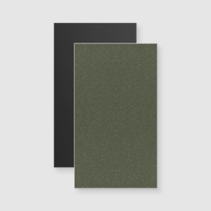 Textured Moss Green Magnetic Card – Customisable