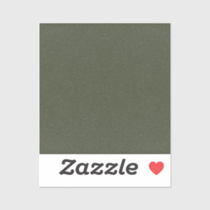 Textured Moss Green Sticker – Customizable