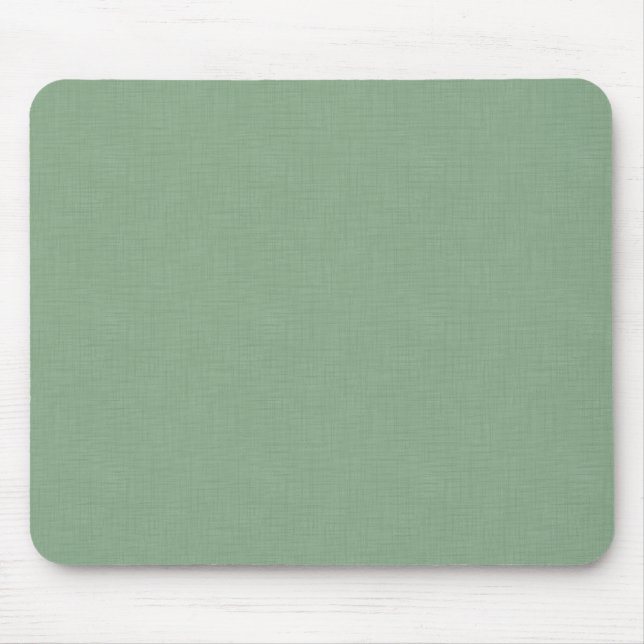 Textured muted green. mouse mat (Front)