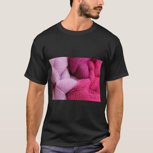 Textured Pattern T-Shirt – Stylish Depth & Modern  (Front)