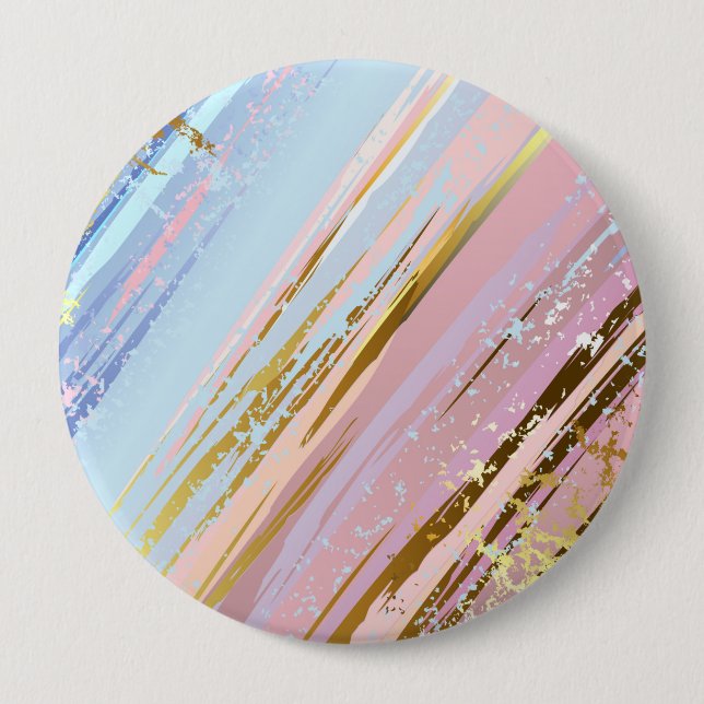 Textured Pink Background 10 Cm Round Badge (Front)