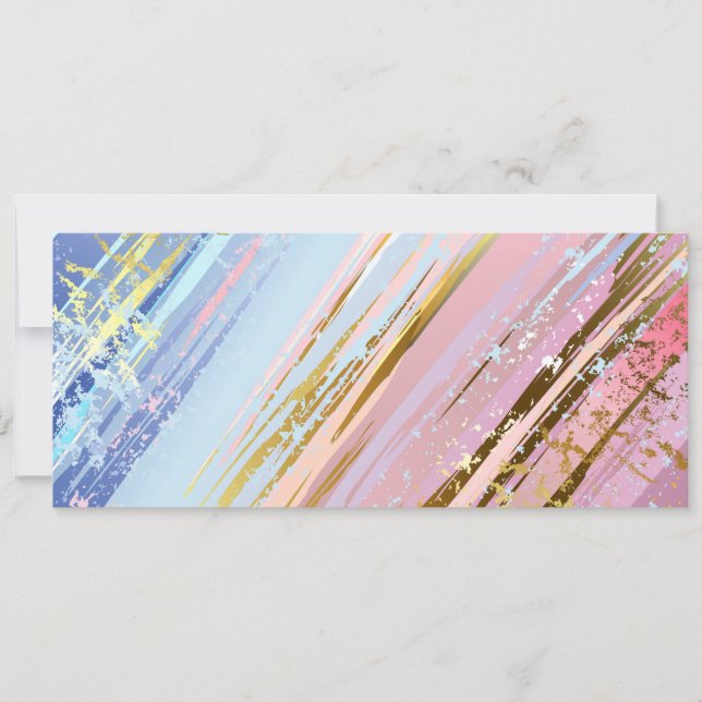 Textured Pink Background Announcement (Front)