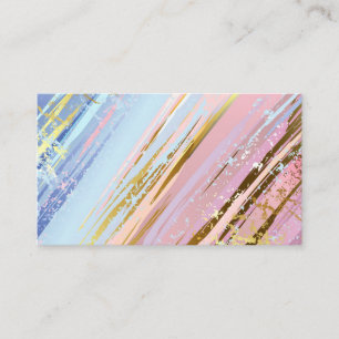 Textured Pink Background Appointment Card