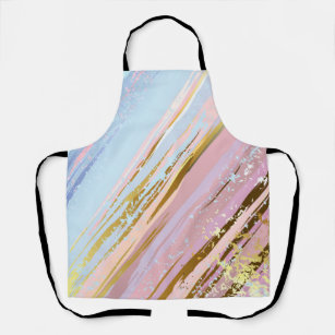 Textured Pink Background Apron