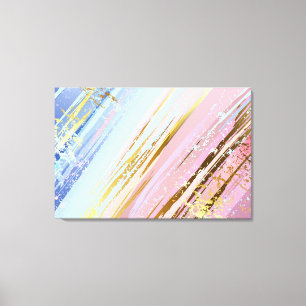 Textured Pink Background Canvas Print