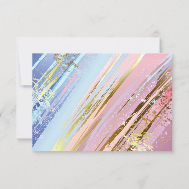 Textured Pink Background Card (Front)