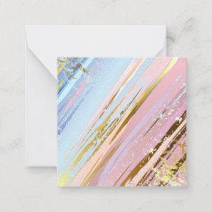 Textured Pink Background Card