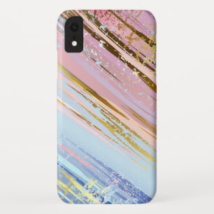Textured Pink Background iPhone XR Case