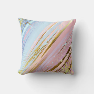 Textured Pink Background Cushion