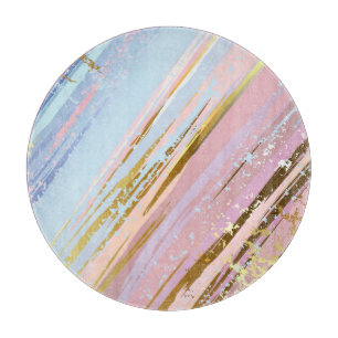 Textured Pink Background Cutting Board