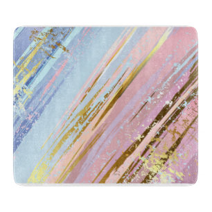 Textured Pink Background Cutting Board