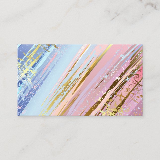 Textured Pink Background Discount Card (Front)