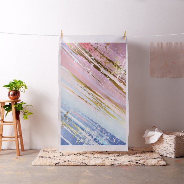 Textured Pink Background Fabric (In Situ)