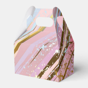 Textured Pink Background Favour Box