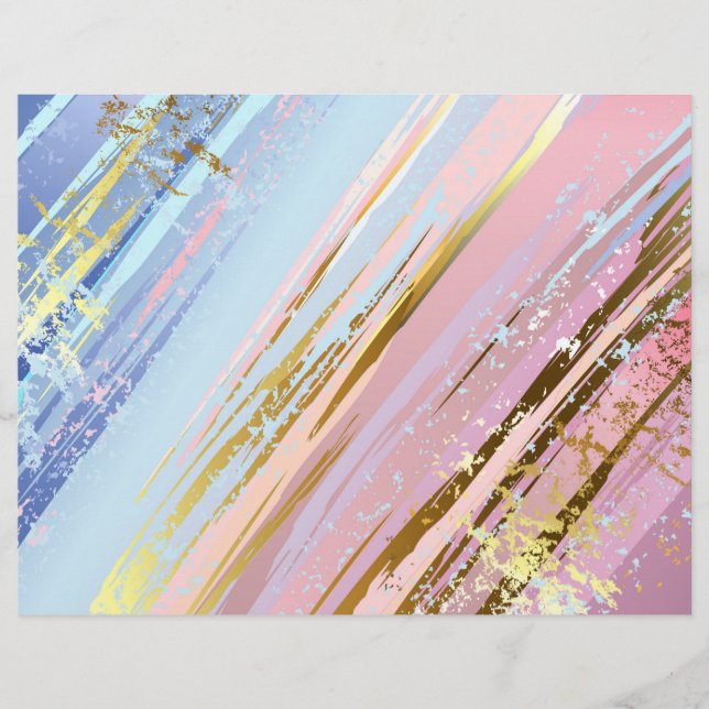 Textured Pink Background Flyer (Front)