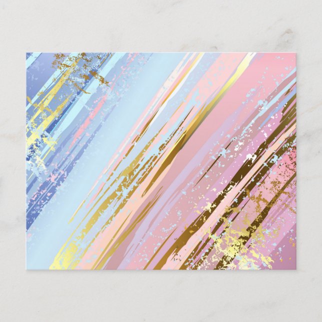 Textured Pink Background Flyer (Front)