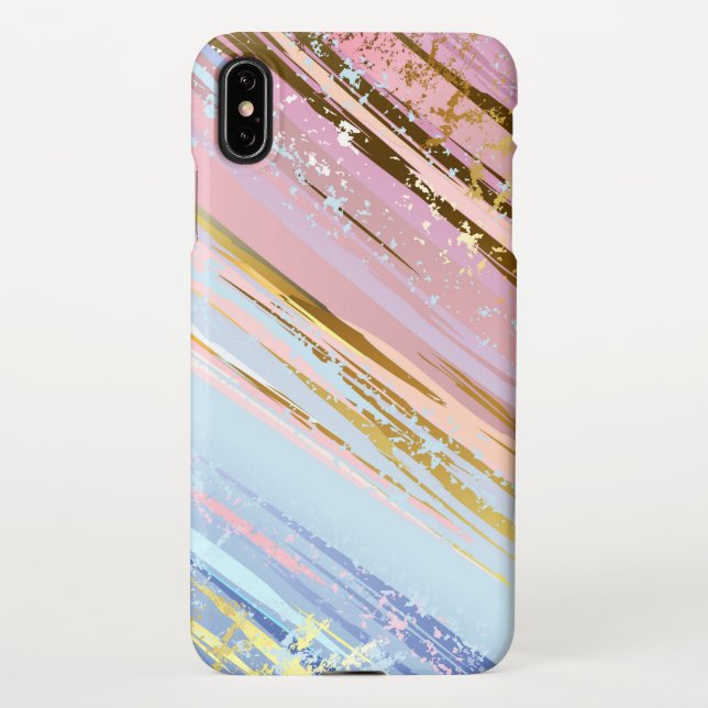 Textured Pink Background iPhone Case (Back)