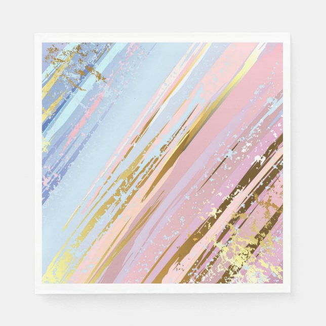 Textured Pink Background Napkin (Front)