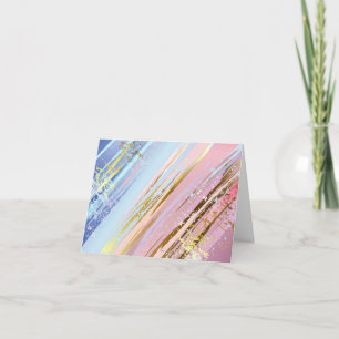 Textured Pink Background Note Card