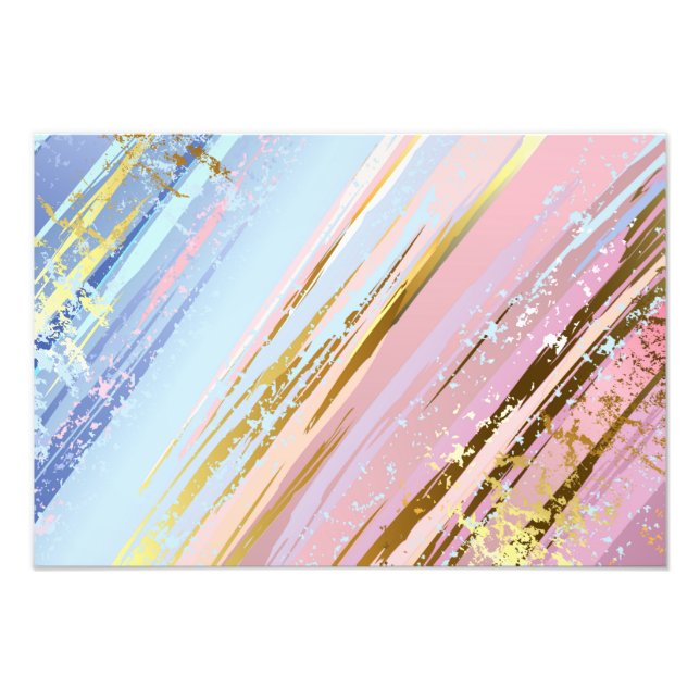 Textured Pink Background Photo Print (Front)