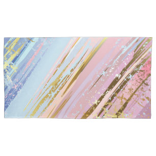 Textured Pink Background Pillowcase