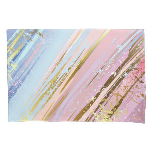 Textured Pink Background Pillowcase