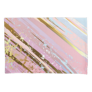 Textured Pink Background Pillowcase