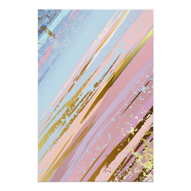 Textured Pink Background Poster (Front)