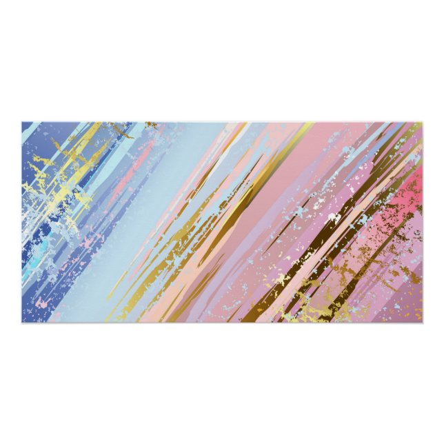 Textured Pink Background Poster (Front)