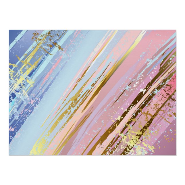 Textured Pink Background Poster (Front)