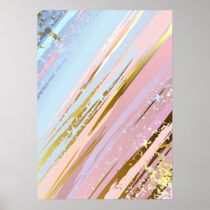 Textured Pink Background Poster