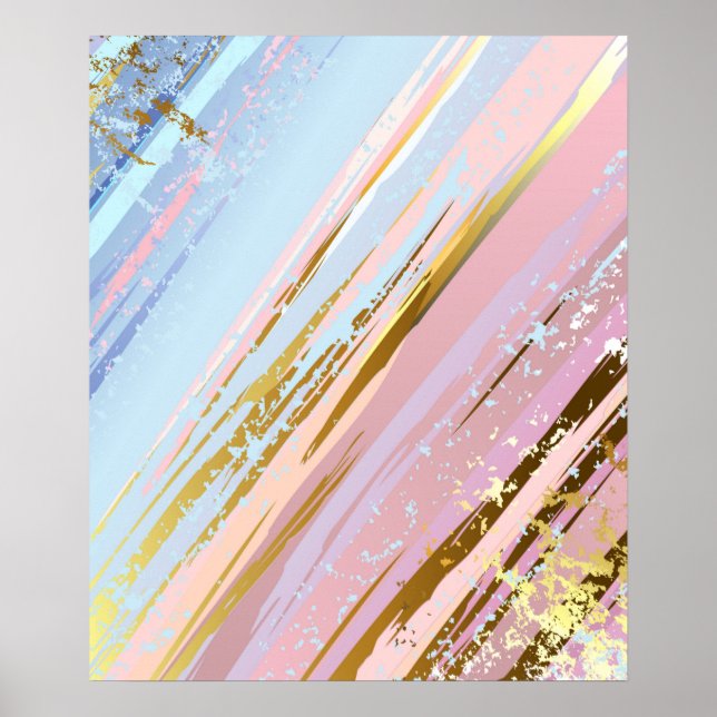 Textured Pink Background Poster (Front)