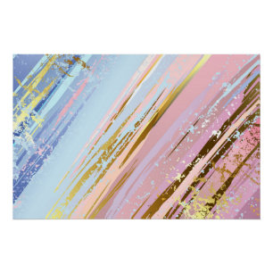 Textured Pink Background Poster