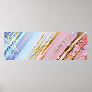 Textured Pink Background Poster