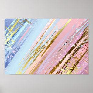 Textured Pink Background Poster