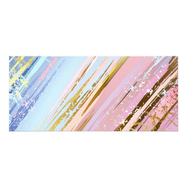 Textured Pink Background Rack Card (Front)