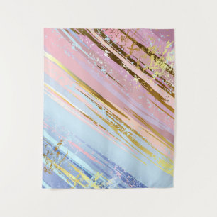 Textured Pink Background Tapestry